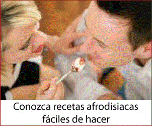 recetas afrodisiacas